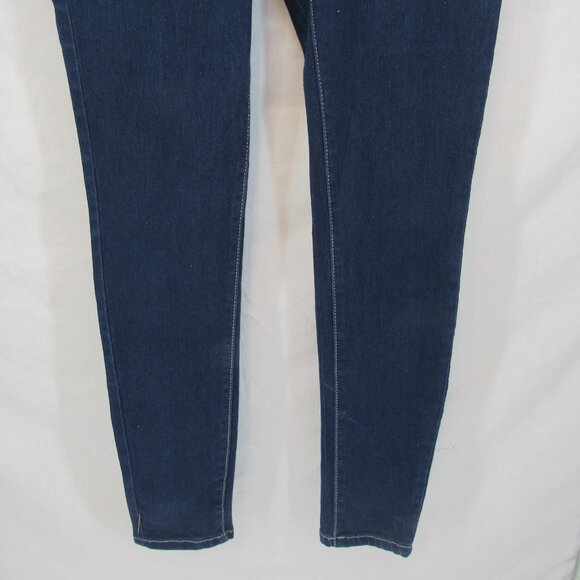 T&Y Fashion Women's Stretch Skinny Ankle Blue Jeans 4 Button Fancy Pockets 15/16 - Picture 3 of 10